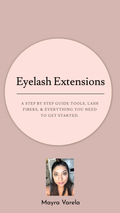 EYELASH EXTENSION EBOOK(BEGINNER) WITH PRACTICE KIT